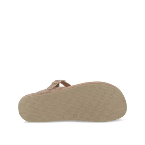 Tongs Entredoigt BEIGE Femme Motif Animal A Enfiler
