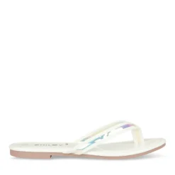 Tongs Entredoigt BLANC Femme