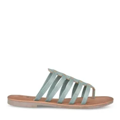 Tongs Entredoigt BLEU Femme A Enfiler
