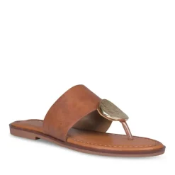 Tongs Entredoigt COGNAC Femme A Enfiler