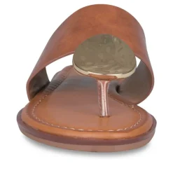Tongs Entredoigt COGNAC Femme A Enfiler