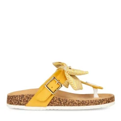 Tongs Entredoigt JAUNE Femme
