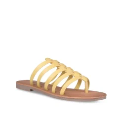 Tongs Entredoigt JAUNE Femme A Enfiler