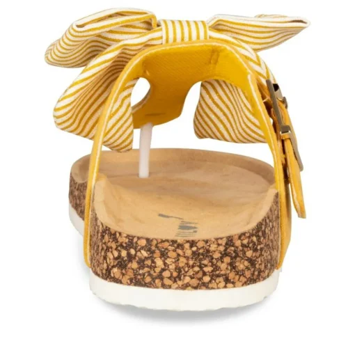 Tongs Entredoigt JAUNE Femme