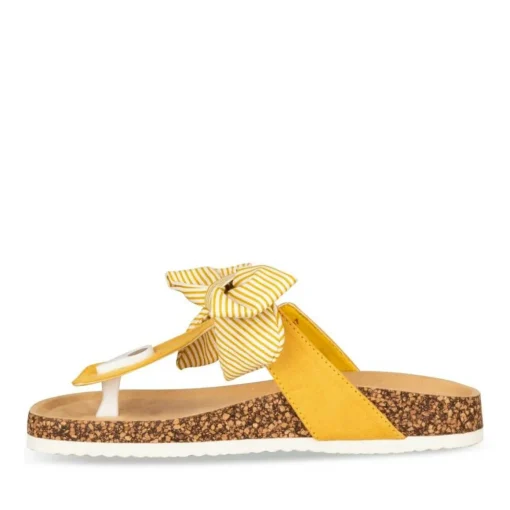 Tongs Entredoigt JAUNE Femme