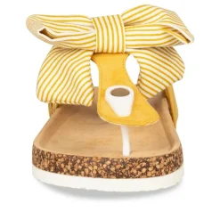Tongs Entredoigt JAUNE Femme