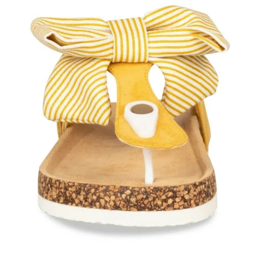 Tongs Entredoigt JAUNE Femme