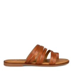 Tongs Entredoigt MARRON Femme A Enfiler