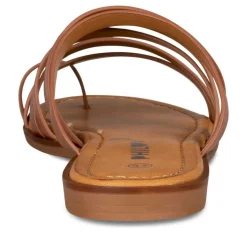 Tongs Entredoigt MARRON Femme A Enfiler
