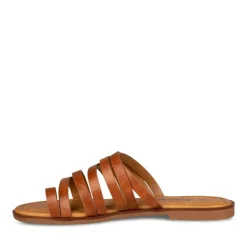 Tongs Entredoigt MARRON Femme A Enfiler