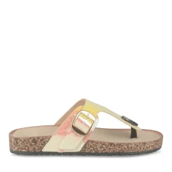 Tongs Entredoigt MULTICOLOR Femme Motif Iridescent A Enfiler