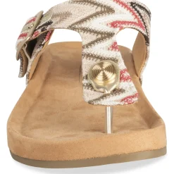 Tongs Entredoigt MULTICOLOR Femme Motif Multicolore A Enfiler