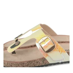 Tongs Entredoigt MULTICOLOR Femme Motif Iridescent A Enfiler
