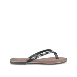 Tongs Entredoigt NOIR Femme A Enfiler