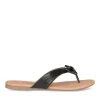 Tongs Entredoigt NOIR Femme A Enfiler