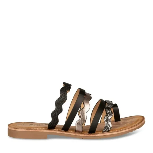 Tongs Entredoigt NOIR Femme