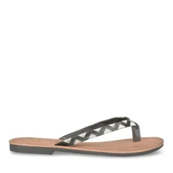 Tongs Entredoigt NOIR Femme A Enfiler
