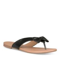 Tongs Entredoigt NOIR Femme A Enfiler
