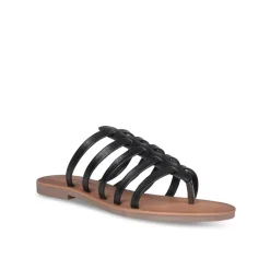 Tongs Entredoigt NOIR Femme A Enfiler