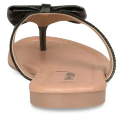 Tongs Entredoigt NOIR Femme A Enfiler