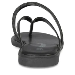 Tongs Entredoigt NOIR Femme A Enfiler