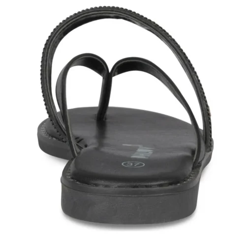Tongs Entredoigt NOIR Femme A Enfiler