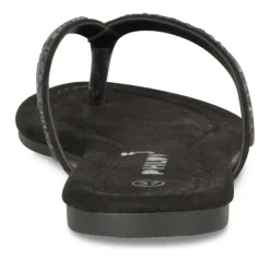 Tongs Entredoigt NOIR Femme A Enfiler