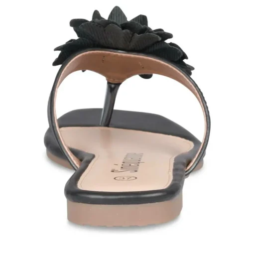 Tongs Entredoigt NOIR Femme A Enfiler