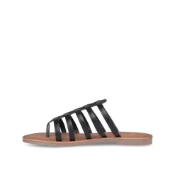 Tongs Entredoigt NOIR Femme A Enfiler