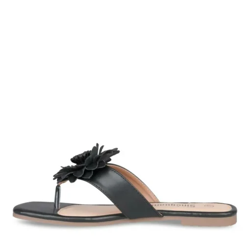 Tongs Entredoigt NOIR Femme A Enfiler