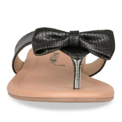 Tongs Entredoigt NOIR Femme A Enfiler