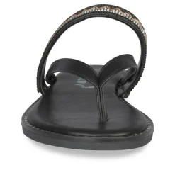 Tongs Entredoigt NOIR Femme A Enfiler