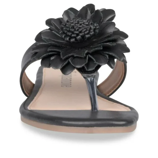 Tongs Entredoigt NOIR Femme A Enfiler
