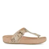 Tongs Entredoigt OR Femme Motif Animal A Enfiler