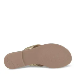 Tongs Entredoigt OR Femme Motif Perle A Enfiler