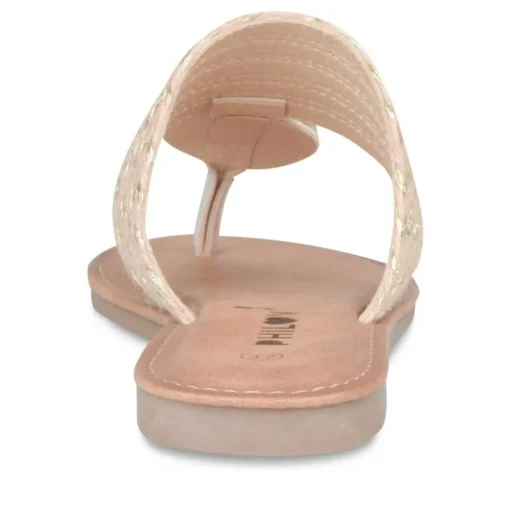 Tongs Entredoigt ROSE Femme A Enfiler