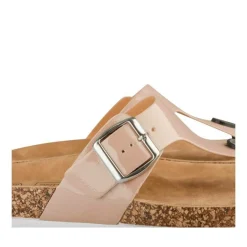 Tongs Entredoigt ROSE Femme Motif Fleuri A Enfiler