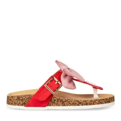 Tongs Entredoigt ROUGE Femme