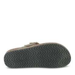 Tongs Entredoigt TAUPE Femme Motif Uni A Enfiler