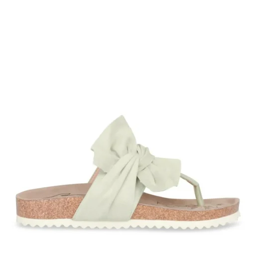 Tongs Entredoigt VERT Femme