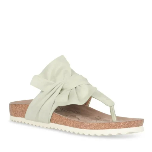 Tongs Entredoigt VERT Femme