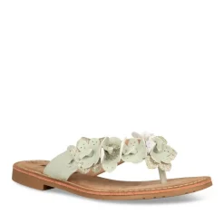 Tongs Entredoigt VERT Femme
