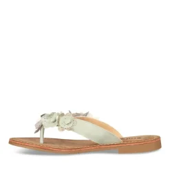 Tongs Entredoigt VERT Femme
