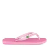 Tongs FUSCHIA Femme Motif Uni A Enfiler