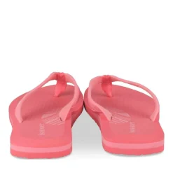 Tongs FUSCHIA Femme Motif Uni A Enfiler