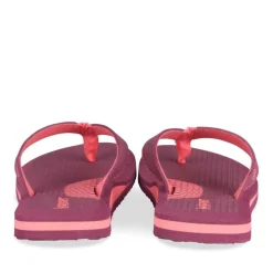 Tongs FUSCHIA Femme Motif Uni A Enfiler