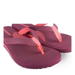 Tongs FUSCHIA Femme Motif Uni A Enfiler