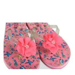 Tongs FUSCHIA Fille Motif Animal A Enfiler