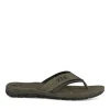 Tongs GRIS Homme Motif Uni A Enfiler
