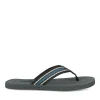Tongs GRIS Homme Motif Uni A Enfiler